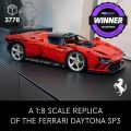 LEGO TECHNIC: Ferrari Daytona SP3 (42143) Race Car Model Building Kit, NEW!