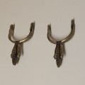 South American/Chile Boot Spur set
