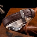 *LOOKER* CLASSIC ROMAN NUMERALS Luxurious Leather Timepiece