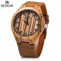 *Just In*REDEAR Luxurious *Wood* Expensive Crafted Timepiece