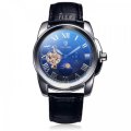 *HIGH CLASS & PRICEY* TEVISE Tourbillon BLUE Chronograph Luxurious Automatic Timepiece