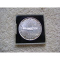 1960 UNION OF SA SILVER  5 SHILLING IN PROOF OR PL CONDITION