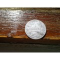 5.2 Grams fine silver.1896 ZAR 1 SHILLING COIN.