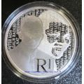 2015 Protea Proof Silver R1 coin!! Mandela Life of a Legend