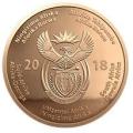 2018 Mandela Centenary R50 BRONZE ALLOY COIN