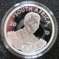 2019 Nelson Mandela Protea Proof Silver R1 coin!!