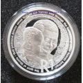 2019 Nelson Mandela Protea Proof Silver R1 coin!!