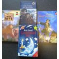 Good Night Tales for Children, 7 - 9 Years Old, 4 Books Set, 2 ENGLISH, 2 AFRIKAANS
