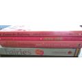 PINK Fairies and Ballerina BOOKS, 4 - 9 Years Old, 4 Books Set