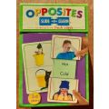 OPPOSITES Slide and Learn Intercative Flash Cards 3-6 years