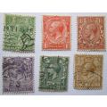 1912-1913 King George V Set of 15 Stamps + extras