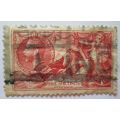 1934 Great Britain re-engraved King George V Seahorse Waterlow & Sons Stamps 2/6 & 5/-