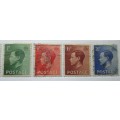 Great Britain King Edward VIII 1936 Two Complete Sets, Mint and Cancelled