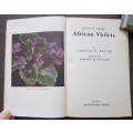 How to Grow African Violets. 1956, Carolyn Rector