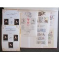 Unique collection of Mini Sheets Europe: Austria, Belgium, Czechoslovakia, Bulgaria, 1946-1989