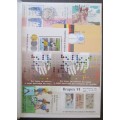 Unique collection Mini Sheets South America:Brazil & Argentina 1967-1985 Pele`s 1000th Goal Included