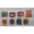 German Empire, Bayern Overprinted Deutsches Reich, 1920 Lot of 28 Stamps