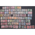 German Empire 1869-1921 Overprinted `Deutsches Reich`, Definitive - Value PFENNIG & More 110 Stamps