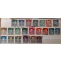 German Empire Stamps: Famous Germans, Airmail, Party 1924-1941 Lot of 140 Stamps