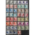 DDR 1952-1953 Complete Set Cancelled Joint Russian Zones Stamps 2 Pfg - 84 Pfg & MORE AMAZING STAMPS