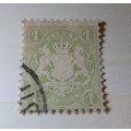 Bavaria Stamps, Old Germany 1875-1920 - Famous & RARE Crown Stamps: 1875 7Kr Blue, 1876 2Pfg Grey