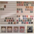 German Territories Stamps Saar, Bohemia, Moravia, Bavaria, Gdansk, Wurttemberg 1875-1943 & Hitler