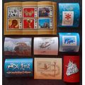 Stamps from USSR * 1972 - 1988 * Set of 8 Minisheets Mint State * Beautiful Stamps