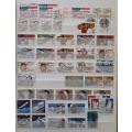 US Air Mail Stamps 1928 to 1991, Over 150 American Stamps