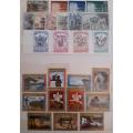 Over 500 Stamps from 30 Countries, World Wide Stamp Collection
