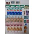 Over 850 stamps from Israel 1948 to 1995