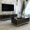 Tv Stand & Coffee Table Set Luxury Nordic Style