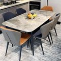 6 Seater Dining Set Table With Chairs For Home Hotel Office