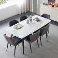 6 Seater Dining Set Table With Chairs For Home Hotel Office