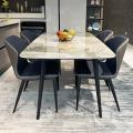 4 Seater Dining Set Table With Chairs For Home Hotel Office