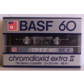 BASF 60 Chromdioxid Extra II (IEC II) High Precision Cassette SEALED