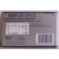 BASF 60 Chromdioxid Extra II (IEC II) High Precision Cassette SEALED