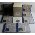 THE CULT - Singles Collection 1984 - 1990 Box set (1991 UK) X 8 CDs