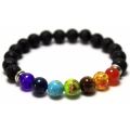 Lava Beads Chakra Reiki Infuser bracelet