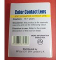 Cosmetic Colour Contact Lenses - Blue