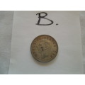 1952 Five Shilling ( Crown ) B