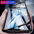 360°Magnetic Case Front+Back Glass For Samsung S20/S20 FE/S20 Ultra/ S20 Plus/S21/S21 Plus/S21 Ultra