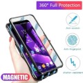 360 Degree Magnetic Tempered Glass Case for Samsung Note 20 Ultra