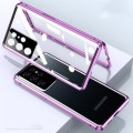 360 Degree Magnetic Tempered Glass Case for Samsung S21 Ultra