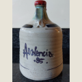 Vintage Avalencia Wine Pottery Bottle