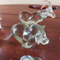 Vintage Ngwenya Glass Animals