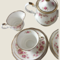 Vintage Elizabethan Queens Rose Tea for Two set