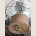 Small Antique Onion Copper Nautical Ship Oil Anchor Lantern