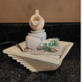 Small Tabletop Pottery Fountain