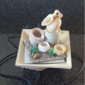 Small Tabletop Pottery Fountain