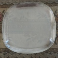 Vintage Schott Mainz & Jena Square Clear Glass Plates
